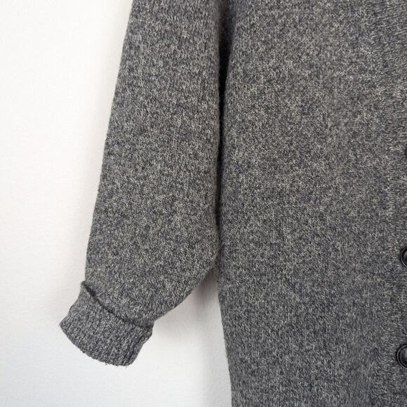 NWT Etoile Isabel Marant Grey Moana Cinched Wool Oversized Sweater Size 2 - Picture 5 of 9